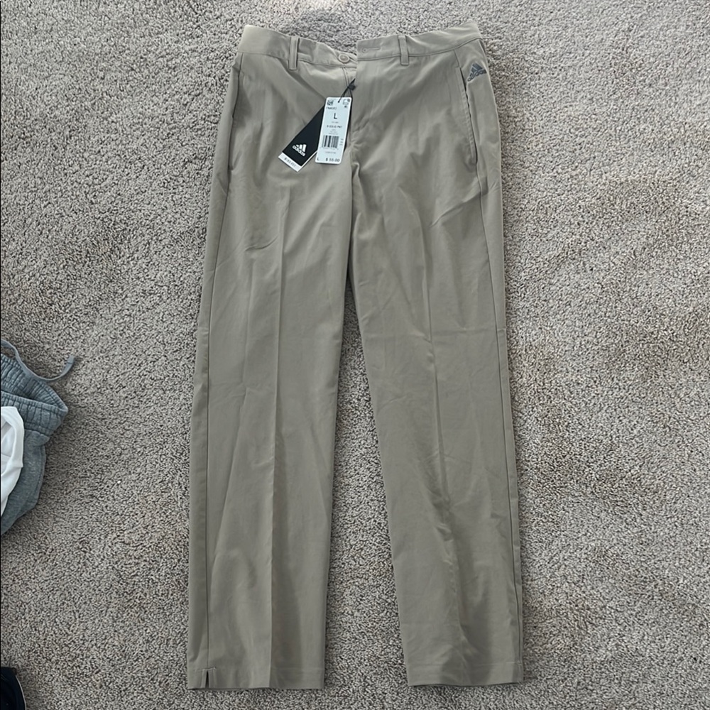 Adidas Men's Tan Pants